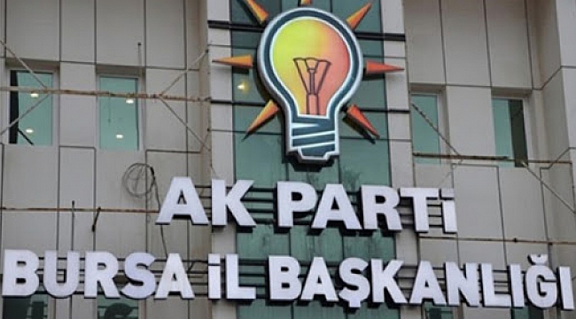 AK Parti Bursa CHP'den taciz açıklaması bekliyor