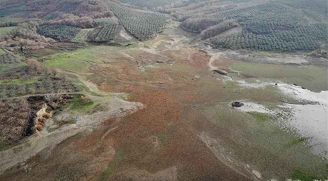Bursa'da kuraklık alarmı...40 yıldır ilk defa yaşandı
