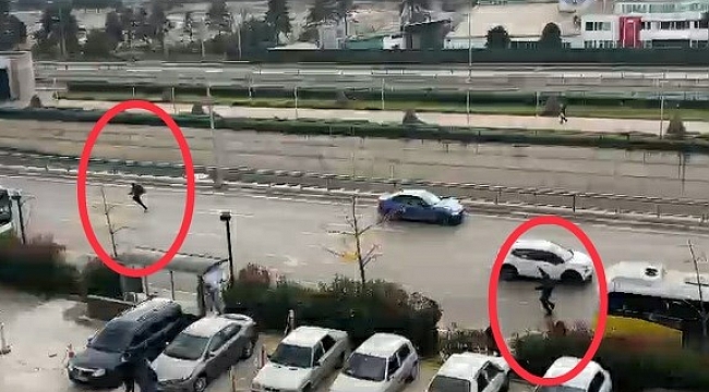 Bursa'da nefes kesen takip...Polis kaçan hırsızı böyle yakaladı