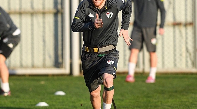 Bursaspor kuvvet çalışması yaptı