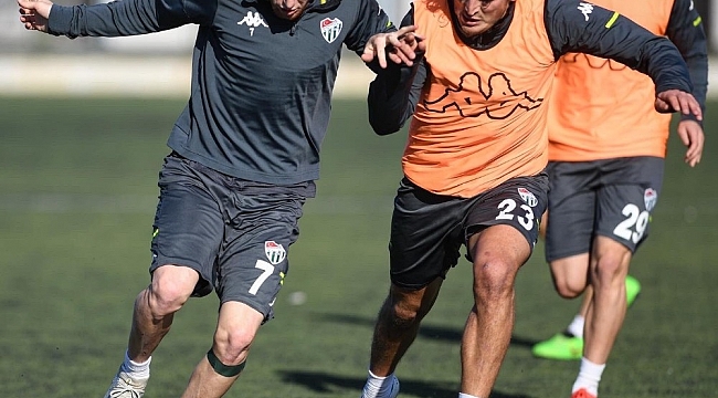 Bursaspor'da Keçiörengücü maçı hazırlıkları sürüyor