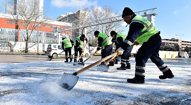 Büyükşehir kışa hazırlanıyor