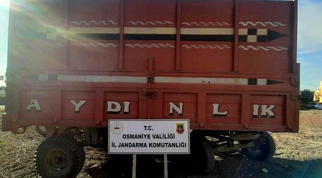 Çaldığı römorku galeriye satan şahıs yakalandı