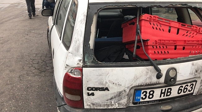 Çalınan araç terk edilmiş halde bulundu