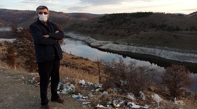 Çatören barajı çevresinde başka bir sorun da çevre kirliliği