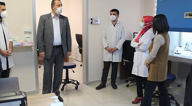 ÇDH'ye 'Covid-19' laboratuvarı