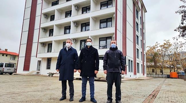 Çemişgezek Gençlik Kampı Eğitim Merkezi yapımında sona gelindi