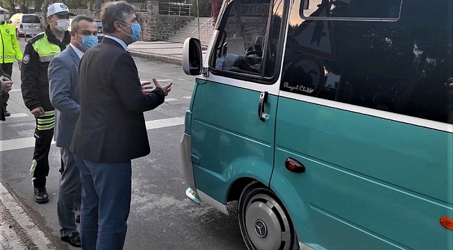 Çeşme'de sürücülere 'öncelik yayanın' uyarısı