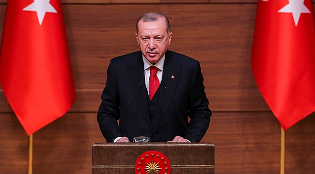 Cumhurbaşkanı Erdoğan, Kültür ve Sanat Büyük Ödülleri töreninde konuştu