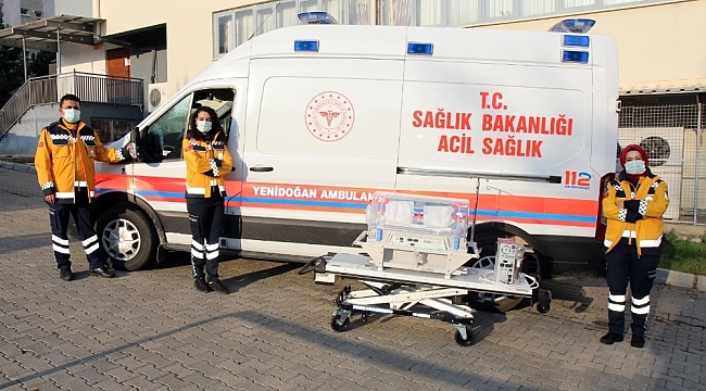 Denizli yenidoğan ambulansına kavuştu