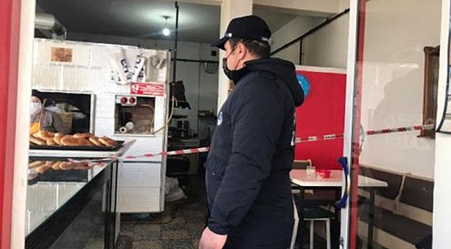 Devrek'te fırınlara emniyet şeridi