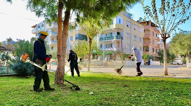 Didim Belediyesi yeni yıl öncesi çalışmalarını hızlandırdı