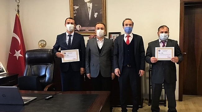 Din görevlilerine başarı belgesi