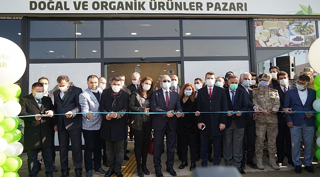 Diyarbakır'da organik ürünler pazarı açıldı