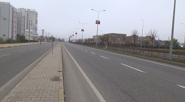 Diyarbakır'ı korona virüs kısıtlaması sessizliği bürüdü