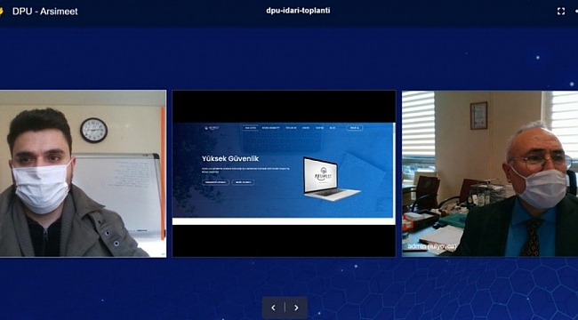 DPÜ YAZTEM yeni nesil video konferans sistemi geliştirdi