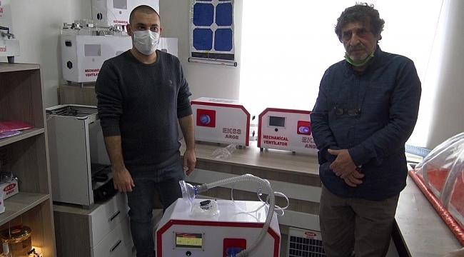 Edirne'de Türk mühendisler pandemide milli ve yerli solunum cihazı üretti