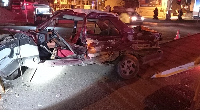 Edremit'te kısıtlamada kaza: 1 ölü