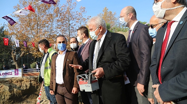 Efeler'de Otizm Yaşam Merkezi'nin temeli atıldı