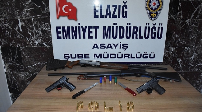Elazığ'da 61'i aranan 89 şahıs yakalandı, 18'i tutuklandı