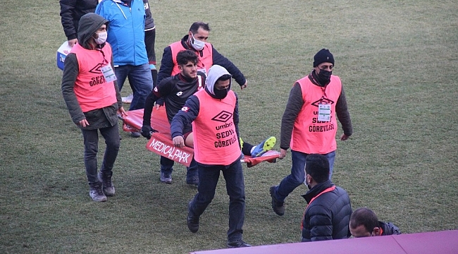 Elazığspor'da İzzet, ilk yarıyı kapattı
