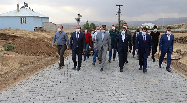 Erciş Belediyesi 2020 yılında 230 bin metrekare kilitli parke taşı döşedi