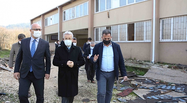 Erdem yapımı devam eden projeleri inceledi