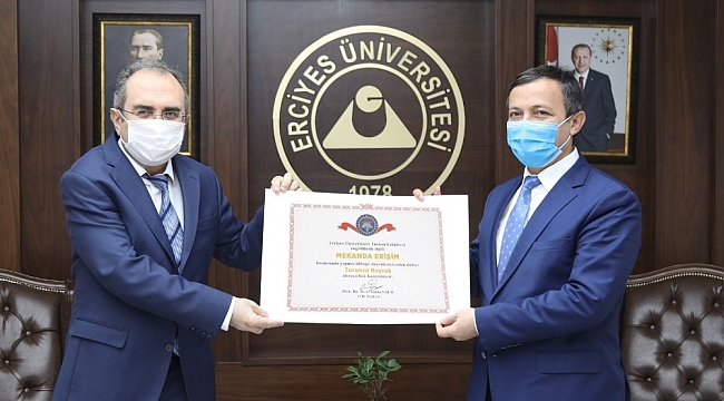ERÜ'ye Turuncu Bayrak Belgesi Verildi