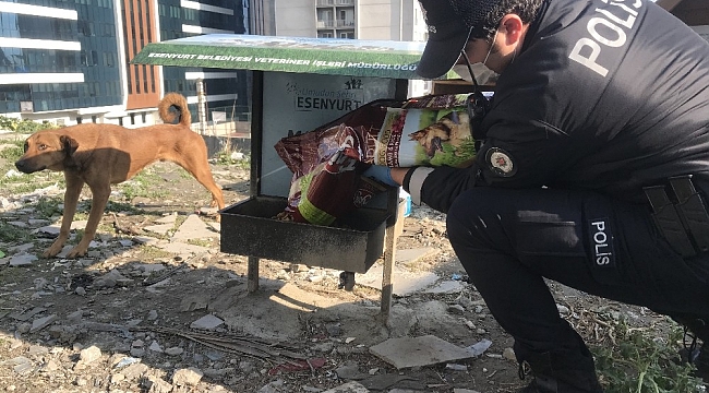 Esenyurt'ta kısıtlamada polisten örnek davranış