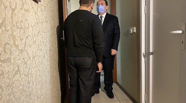 Eyüpsultan'da kimsesiz vatandaşlar otellerde misafir ediliyor