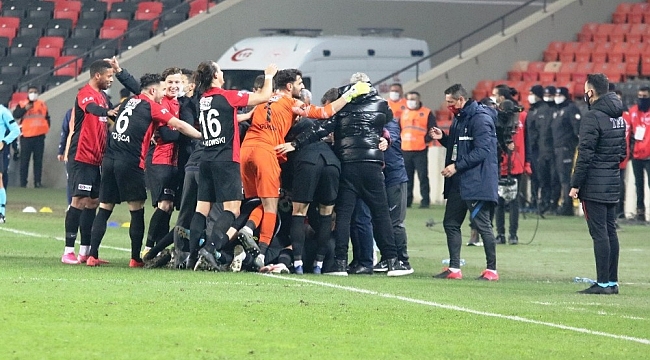 Gaziantep FK'nın bileği bükülemiyor