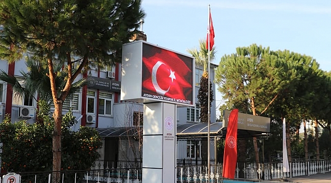 Gençlik Spor İl Müdürlüğü'ne Led ekranlı billboard kuruldu