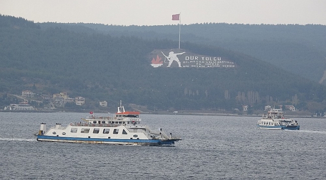 Gökçeada seferlerine fırtına engeli