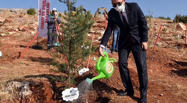 GSO'nun yılbaşı hediyesi GAGİAD ormanına fidan bağışı