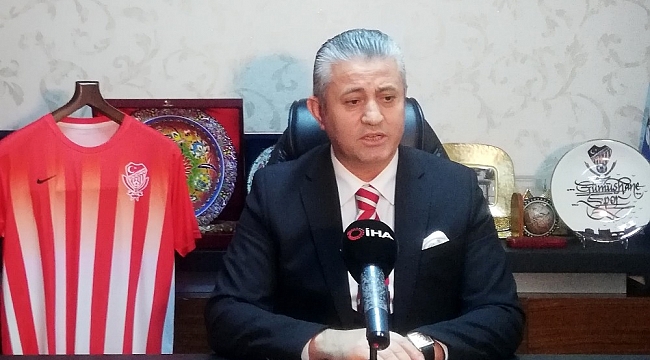 Gümüşhanespor Başkanı Vahit Olgun: "Gümüşhanespor'u güzel günler bekliyor"