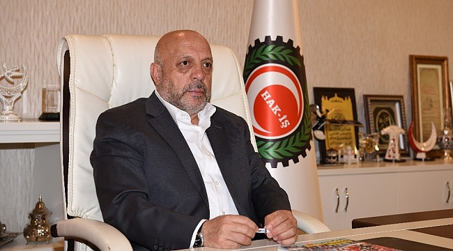 HAK-İŞ Genel Başkanı Arslan: "Asgari ücretteki artış önemli olmakla birlikte yaşadığımız olağanüstü koşullar dikkate alındığında beklentileri karşılamamıştır"