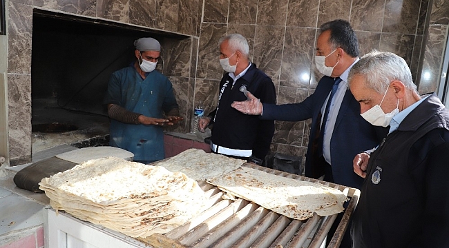 Hakkari'de tandır fırınları denetlendi