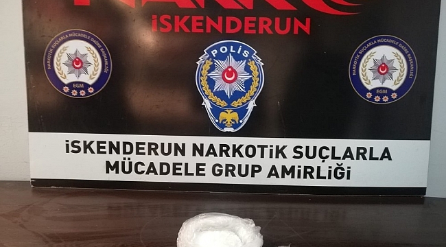 Hatay'da uyuşturucuyla yakalanan 2 kişi tutuklandı