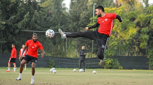 Hatayspor, Galatasaray maçının hazırlıklarını sürdürdü