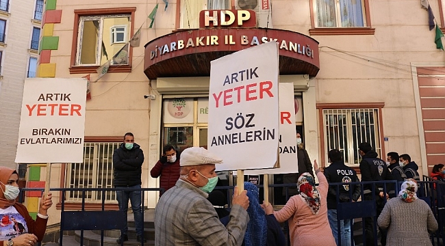 HDP önünde evlat nöbeti tutan babadan AİHM'e tepki