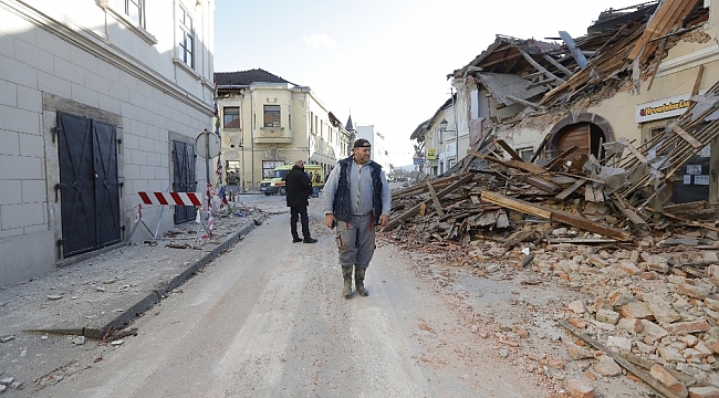 Hırvatistan'daki depremde can kaybı 5'e yükseldi