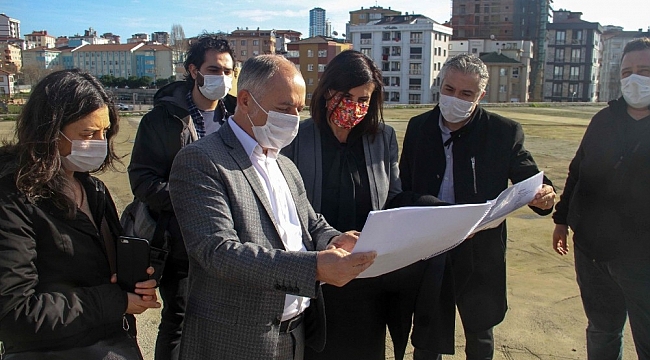 İBB'den Kartal'daki proje alanlarına ziyaret