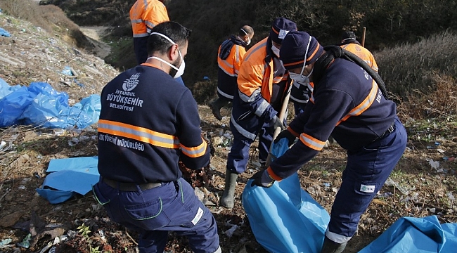 İHA'nın haberi ses getirdi: Çöp dağı temizlendi