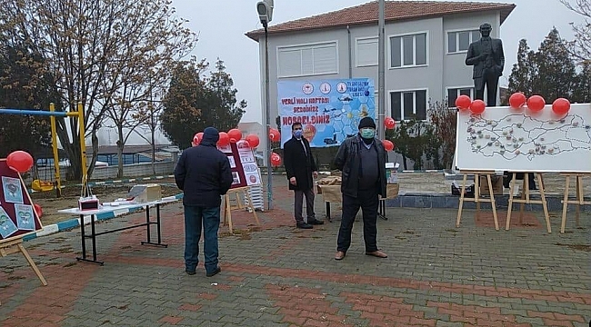 İlçe merkezine yerli ürün tanıtan sergi açtılar