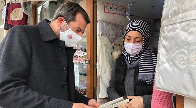 Işık'tan esnafa hatır ziyareti