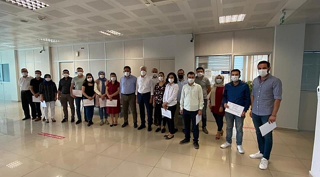 İŞKUR Aydın İl Müdürlüğü'nden personele takdir belgesi