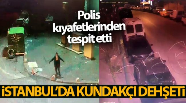 İstanbul’da kundakçı dehşeti kamerada
