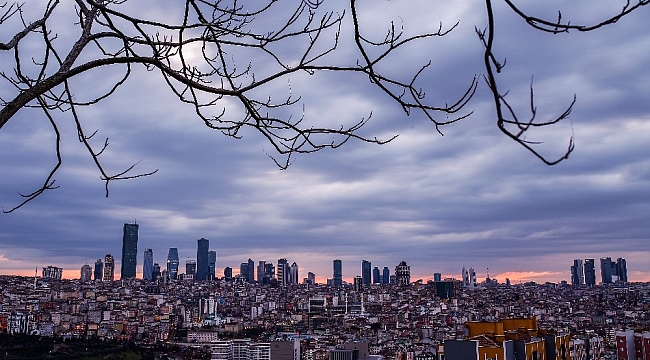 İstanbul'da gün doğumunda mest eden manzara
