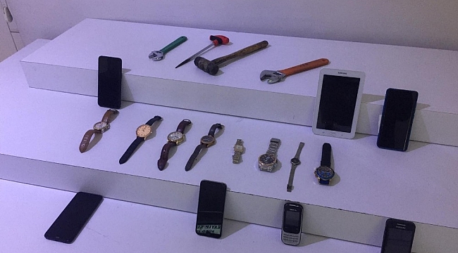 İstanbul'da hırsızlık çetesi polis ekiplerince çökertildi