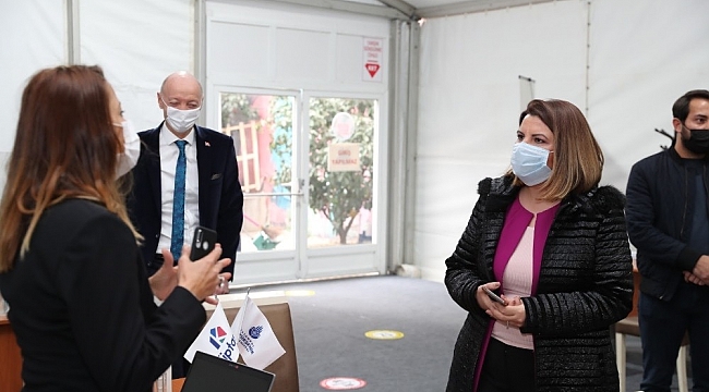 İzmit Çınar Evler için Belsa yanına irtibat çadırı kuruldu